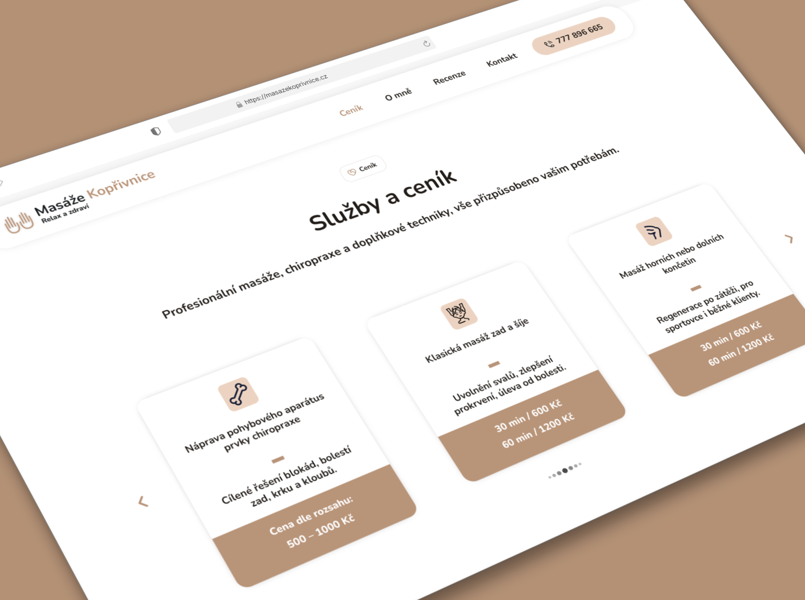 Masáže Kopřivnice mockup 3